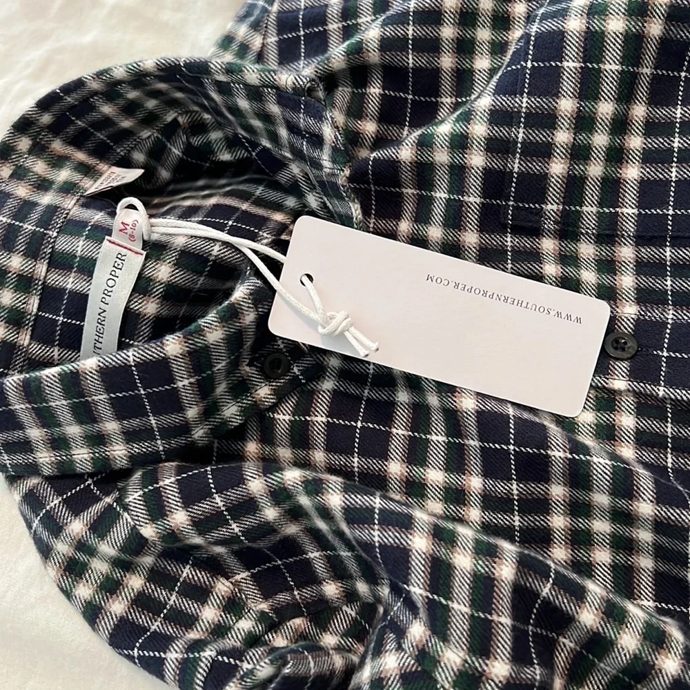 BRAND NEW with Tag Boys Button Down Southern Proper Flannel_9